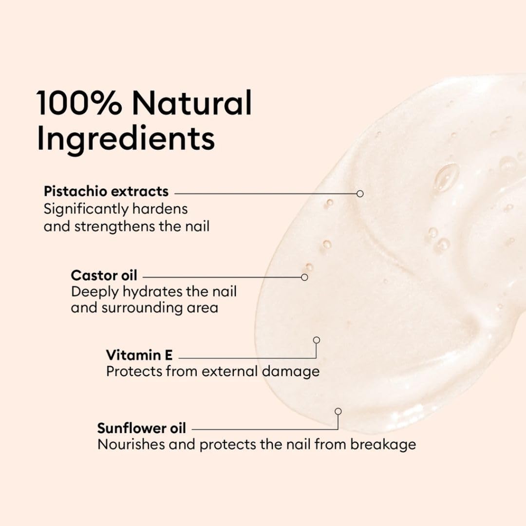 Manucurist Concentré Perfecteur - Nourishing and Fortifying Nail Pen - Vegan & Made in France - 1-in-2 Nail Care Treatment On-the-go: Nail Strengthener & Growth Oil - Gifts for Women