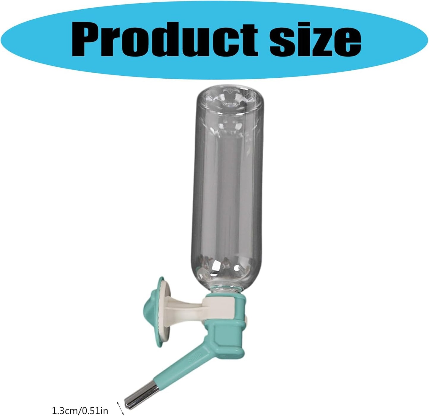 Automatic Flows Control Pet Drinking Fountain with Leakproof Spout Hanging Cage Water Feeder for Small Dog Cats Watering Leakproof Dog Water Dispenser