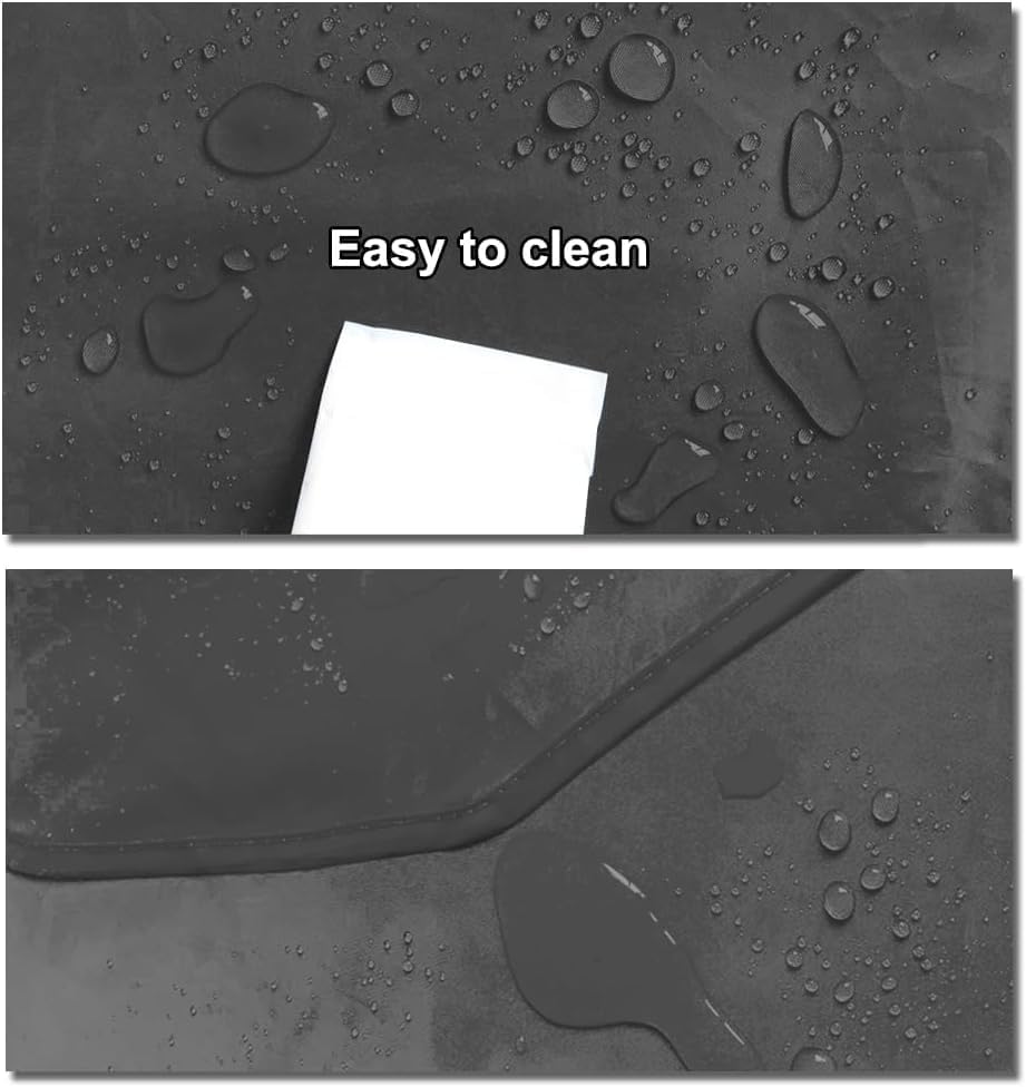 Amakunft 2Pcs Waterproof Hexagon Playpen Mat Washable Pee Pad Fit with Small Animal Playpen (42.5in x 41in) Reusable Pet Bedding Liner for Guinea Pig, Rabbit, Hamster, Chinchilla, Hedgehog