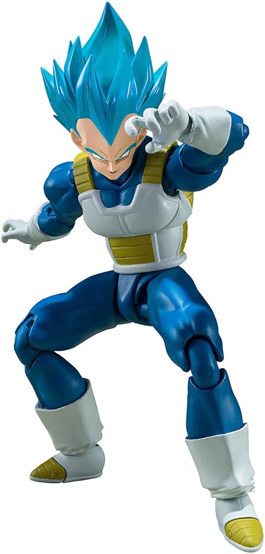 TAMASHII NATIONS - Dragon Ball Super - SSGSS Vegeta -Unwavering Saiyan Pride- S.H.Figuarts Action Figure