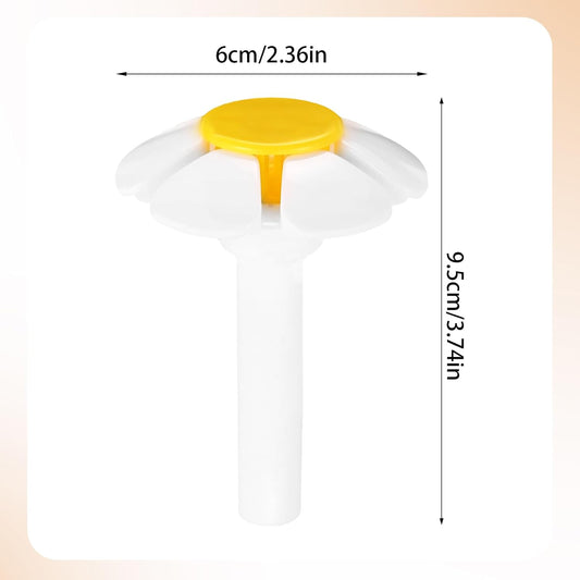 Cat Water Fountain Spout Replacement Part, Flower Kitty Drinking Fountain Top Faucet Accessories for Cats and Dogs Compatible with 2.4L/81oz Pet Water Dispenser