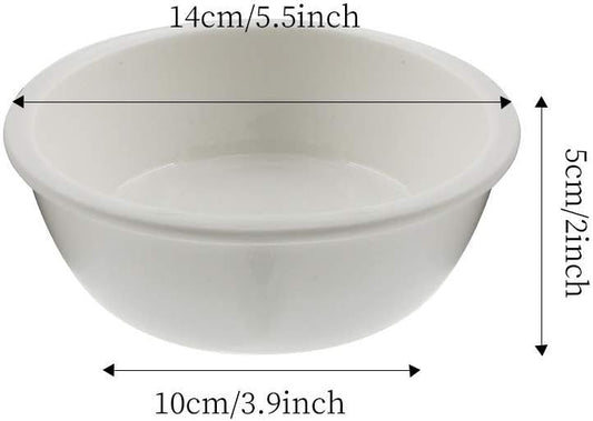 2-Pack Ceramic Pet Bowls for Cats and Dogs – Dual Dish Set for Food & Water, Food-Safe Bone China, Easy Clean, Dishwasher Safe