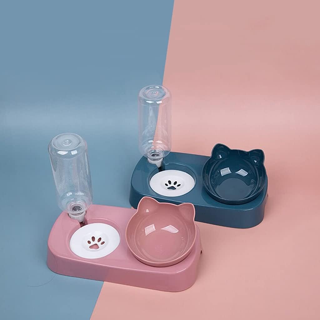 Pet Elevated Bowls Durable Double Dog Bowls Raised Stand Feeding & Watering Supplies Dog Feeder Pet Supplies (Color : B) (C)