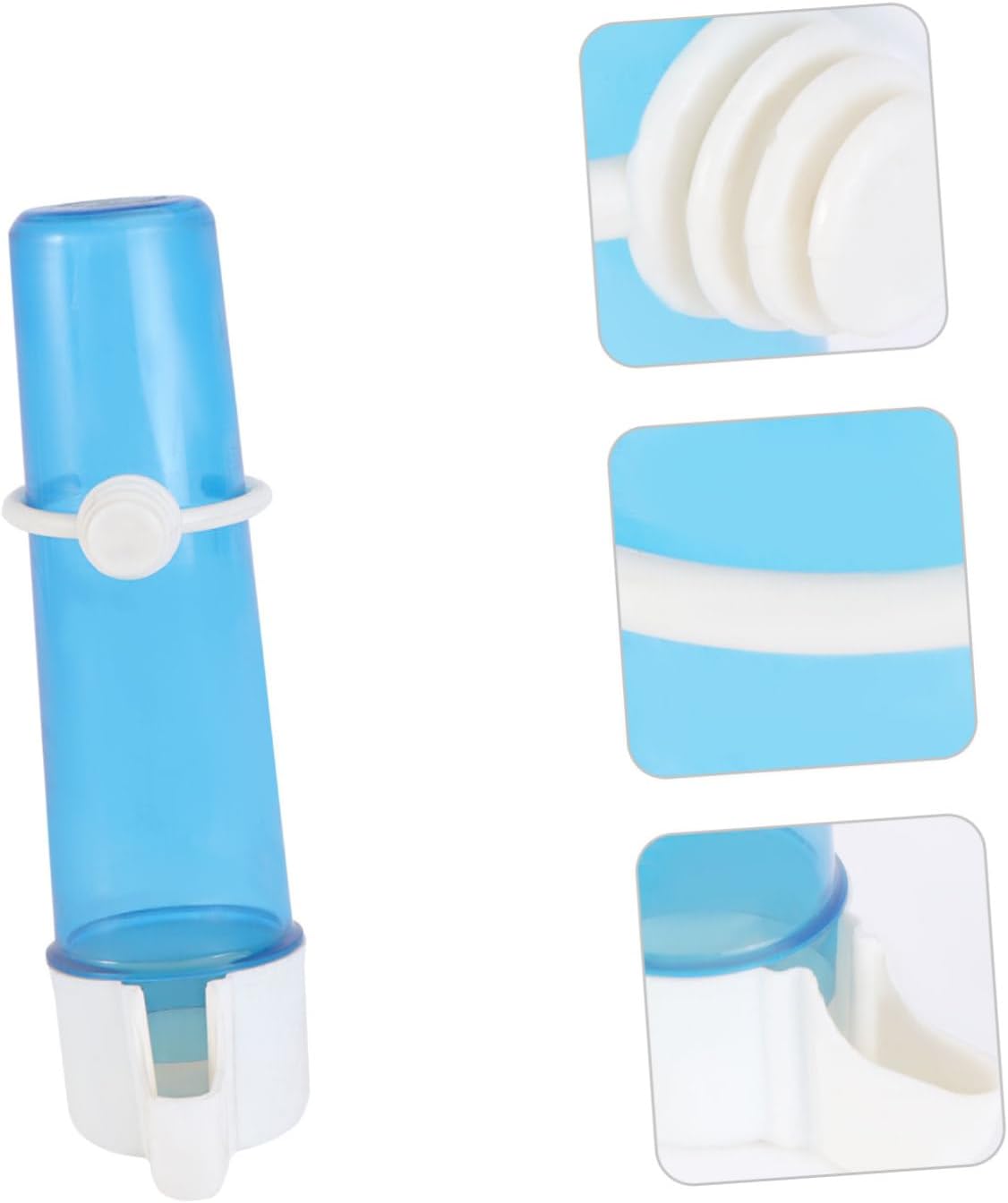 Milisten Automatic Plastic Bird Water Dispenser Compact Wear Water Container Tool for Pet Birds Parrots Cage Use