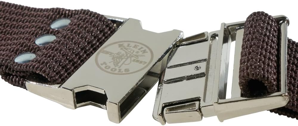 Klein Tools 5225 Tool Belt, Adjustable Electrician Belt is 2-Inch Wide, Adjusts for 48-Inch Waist