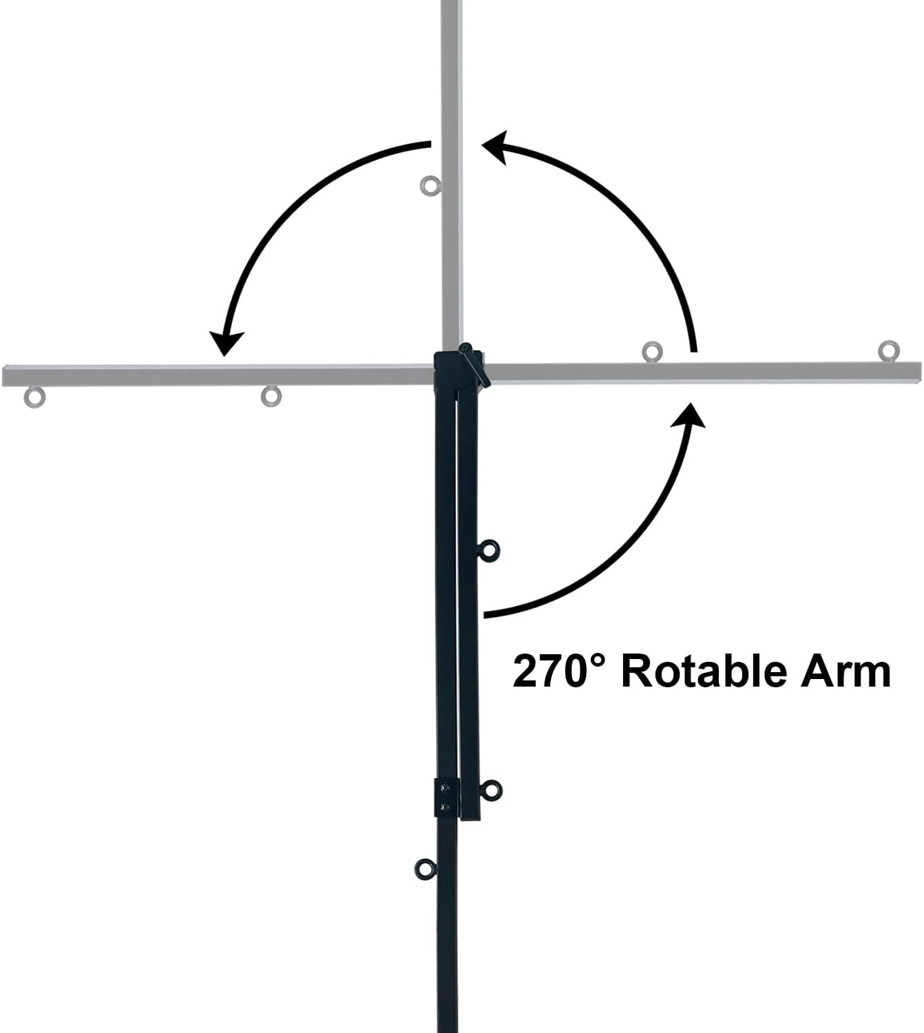 SHELANDY Pet Grooming arm with clamp for Large and Small Dogs - 35 inch Height Adjustable and Free Two No Sit Haunch Holder,Black