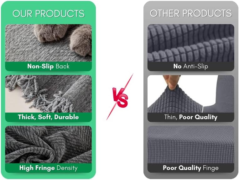 Couch and Sofa Covers with Pet Hair Removal Tool Included, Universal Size Throw Blanket, Couch Cover for Dogs Washable, Seat Covers, Sofa Furniture Protector.