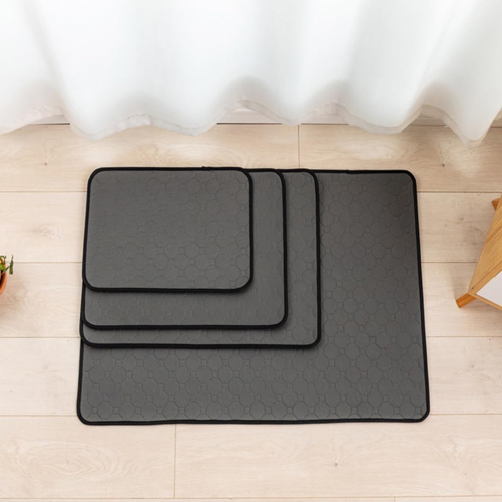 Pet Dog Bed Urine Pad Reusable Dog Pee Pad High Absorbent Diaper Pad Whelping Mats Soft Kennel Pad Training Bedding