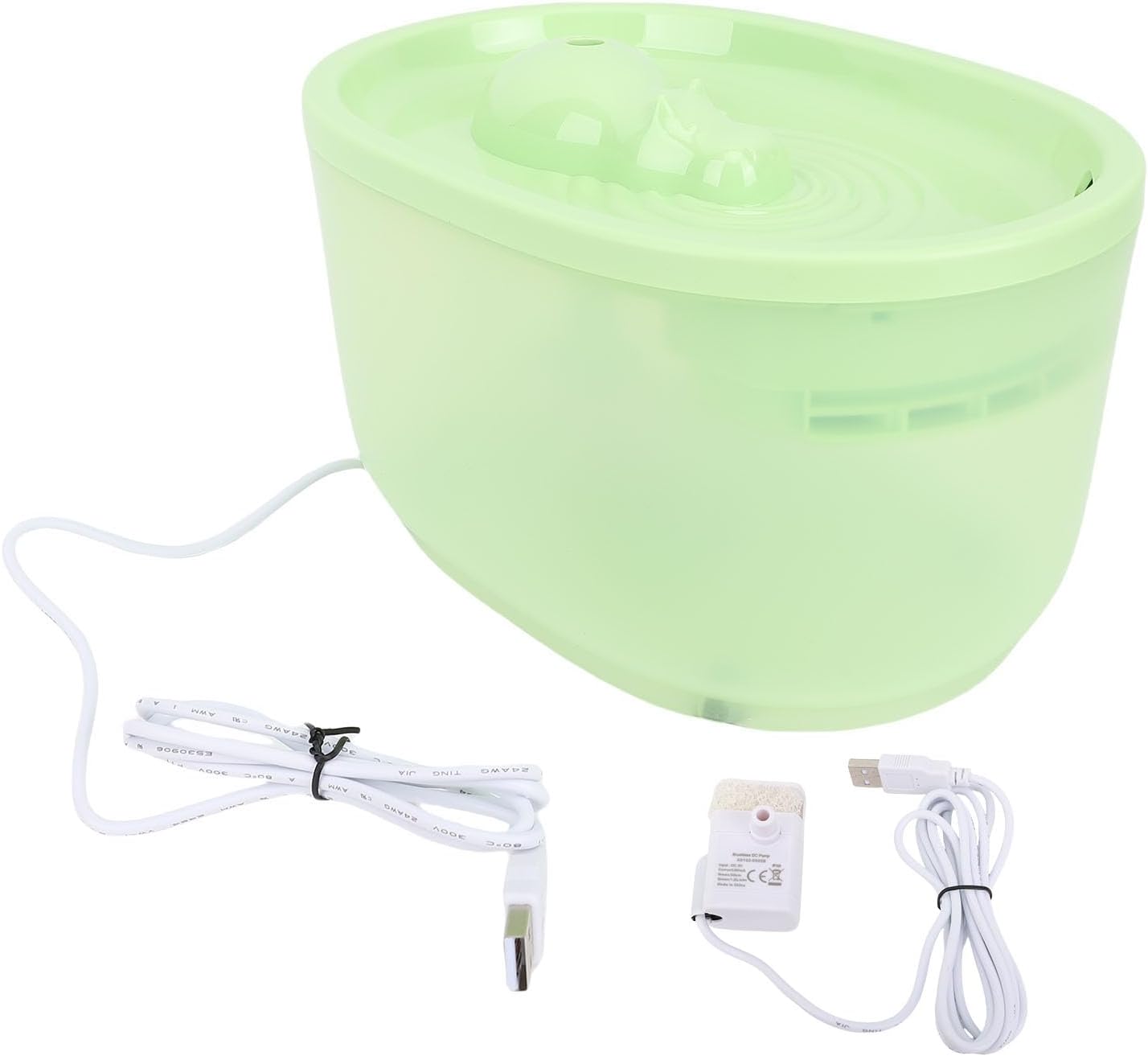 ZJchao Large Capacity Quiet Smart Cat Water Fountain Automatic for Home
