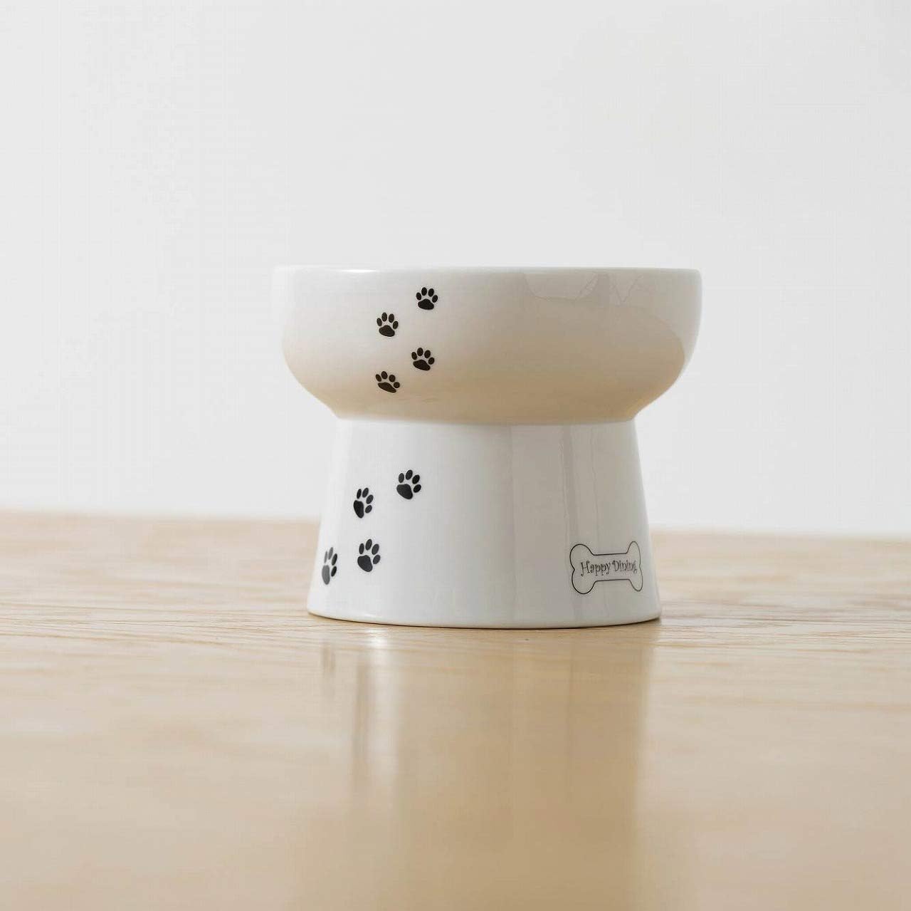 Necoichi Raised Dog Water Bowl, Elevated, for dogs and cats, pets feeding feeder Non-slip for small dogs Dishwasher and Microwave Safe, No.1 Seller in Japan! (Dog, Water Bowl)