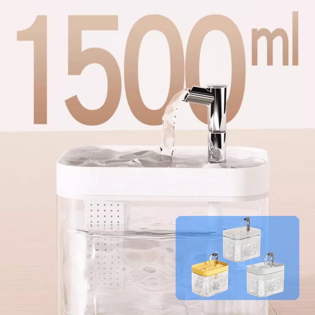 Cat Water Fountains Dogs Water Dispenser Big Capacity Super Mute Automatic Low Noise Waterer