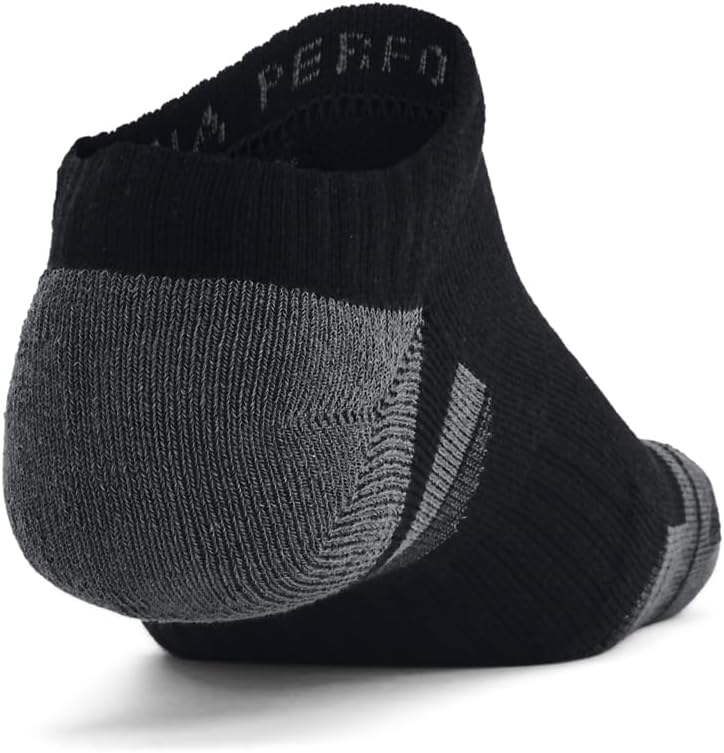 Under Armour Unisex Adult Performance Cotton No Show Socks (3-Pairs)