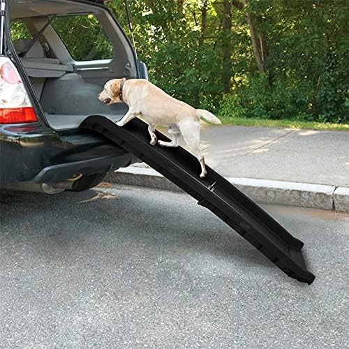 Folding Portable Lightweight Dog and Cats Ramp Car Pet Stairs Premium Quality Couch Lightweight Great for Cars Go to Bed