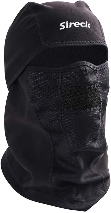 Cold Weather Balaclava Ski Mask, Water Resistant and Windproof Fleece Thermal Face Mask, Cycling Motorcycle Neck Warmer Hood Winter Gear for Men Women