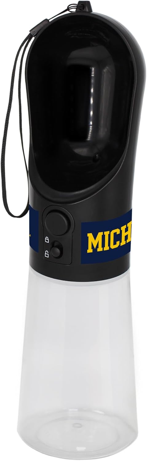Pets First Dog Water Bottle. NCAA PET Water Bottle. Best Cat Water Bottle. Water Fountain Dispenser for Dogs & Cats.