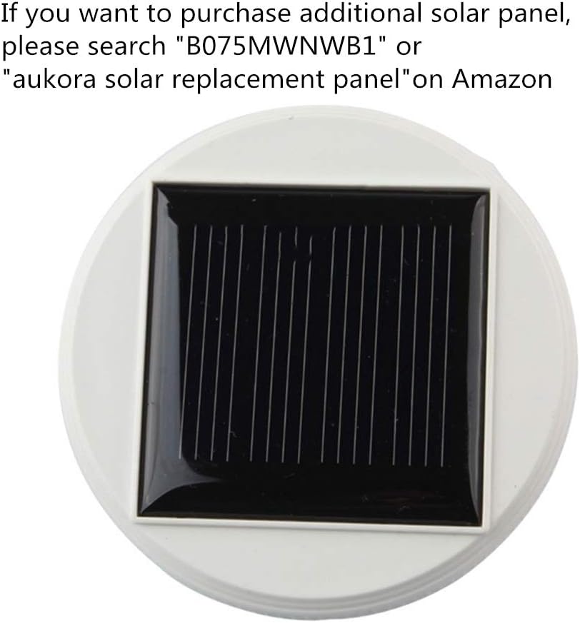 Aukora Color Changing Solar Powered Glass Ball Garden Lights, Table Lamps Waterproof Night Light for Patio, Party, Yard, Room, Bar, Wine Cabinet, Outdoor/Indoor Decorations, Ideal Gift(Mosaic Glass)