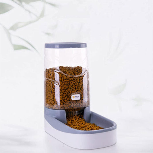 Feeder Waterer Bowl 3.8L Automatic Water Fountain And Food Dispenser Feeder Gravity No Spill Water Dispenser And Feeder For Cat Dog Pet water dispenser (Size : Water dispensers) (Feeders)
