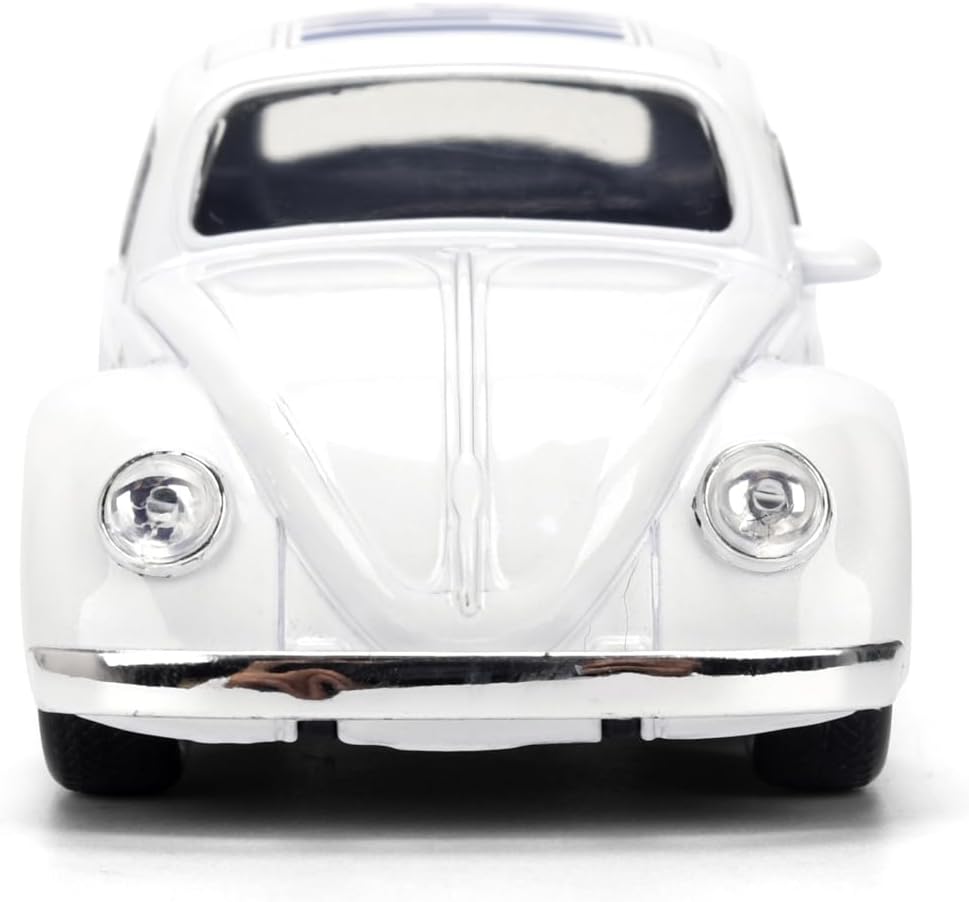 Jada Star Wars R2-D2 1959 Volkswagen Beetle Die-Cast Car 1:32 Scale Vehicle – Hollywood Rides Toys
