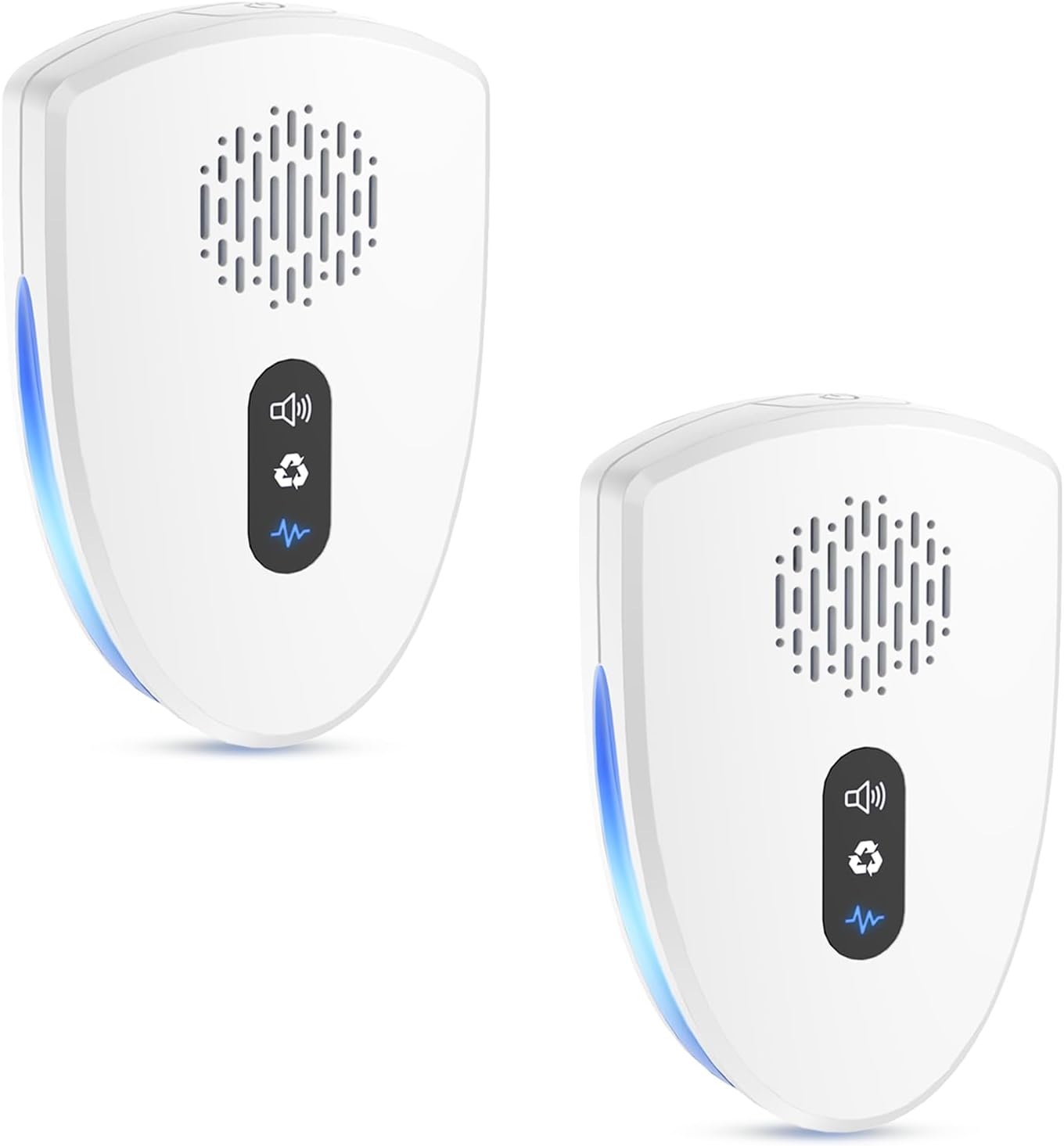 2026 Upgraded Ultrasonic Pest Control Repeller, Mouse Repellent Indoor for Spider Bug Roach Ant Mosquito Rat Mice Insect Deterrent, Mouse Rodent Repellent Ultrasonic Plug in, 3 Mode Switching, 2 Pack
