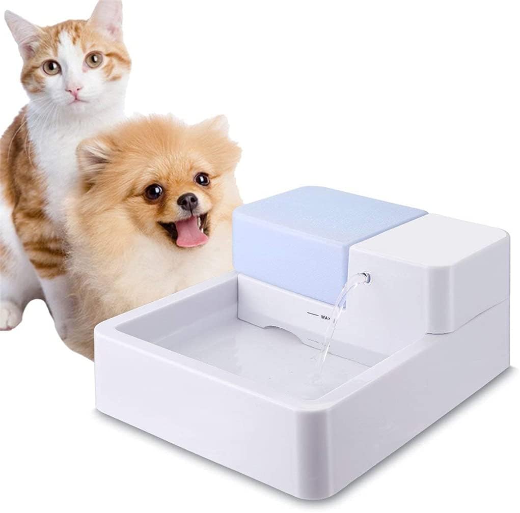 Cats Water Dispenser LED Lighting Automatic Pet Dog Feeder 1.8L Water Fountain Supplies Quiet Drinking Bowl Cats Accessories