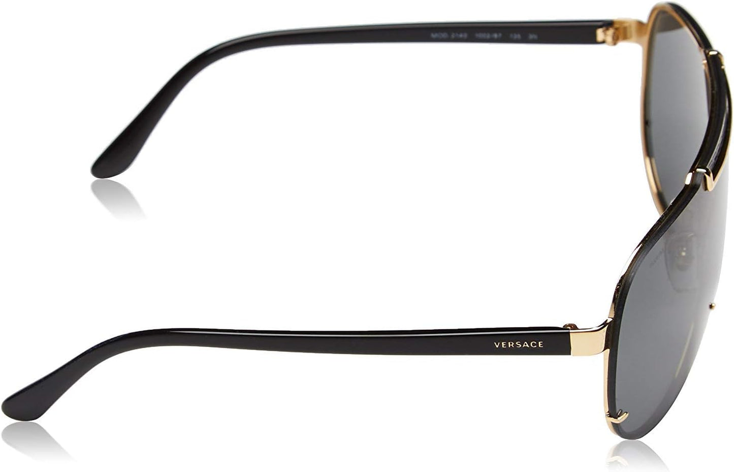 VERSACE VE2140 Pilot Shape Acetate Sunglasses 140mm
