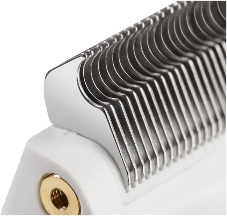 Andis Premium Fine-Tooth Deshedding Rake - Black