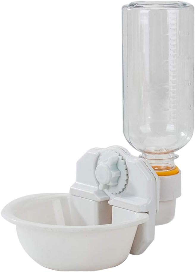 Pure Color Pet Drinking Fountain, Pet Automatic Drinking Fountain, Hanging Type NonWet Mouth Automatic Feeding Kettle