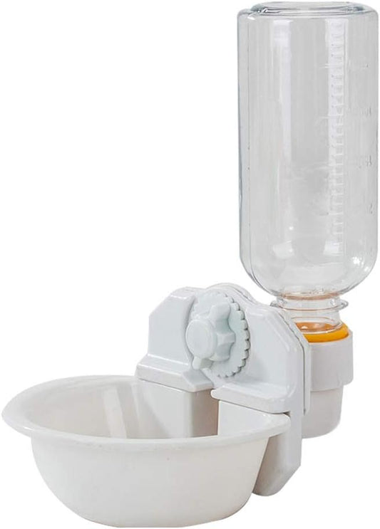 Pure Color Pet Drinking Fountain, Pet Automatic Drinking Fountain, Hanging Type NonWet Mouth Automatic Feeding Kettle