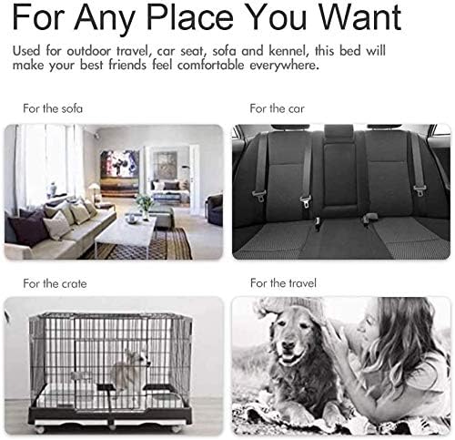 CHEERHUNTING Camping Dog Bed Pet Bed 40”X32”, Outdoor, Waterproof, Washable, Water-Resist, Large, Durable, Portable Travel Pet Mat