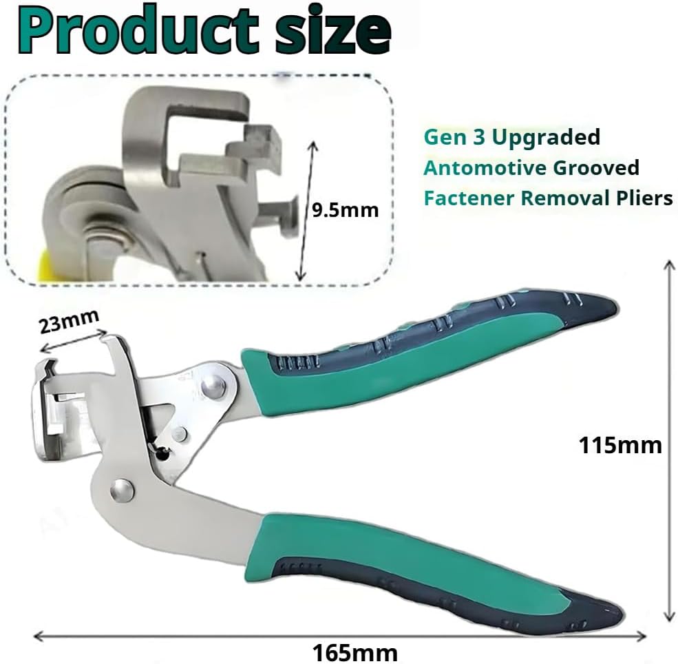Car Clip Pliers and Disassembly Tools, 2026 New Efficient Multi-Functional Car Clip Remover Tool, Easy to Remove Fasteners, Clips, and Rivets, Open The Panels Effortlessly Without Damage (1*Pc)