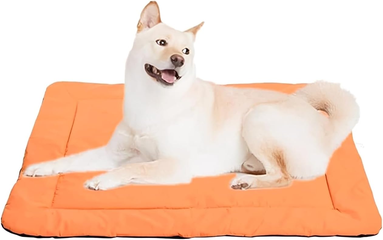 CHEERHUNTING Camping Dog Bed Pet Bed 40”X32”, Outdoor, Waterproof, Washable, Water-Resist, Large, Durable, Portable Travel Pet Mat