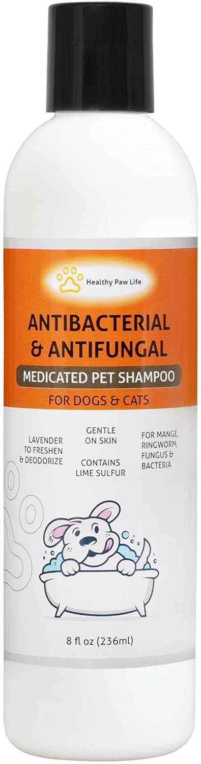 Bundle - 2 Items: Classic's Lime Sulfur Shampoo (8 oz) and Classic's Lime Sulfur Spray (8 oz)