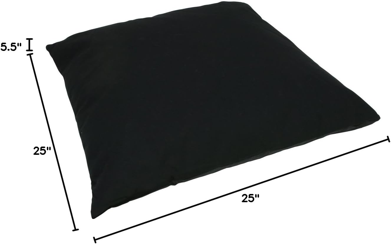 Dogit Canvas Small Pillow Bed, Black