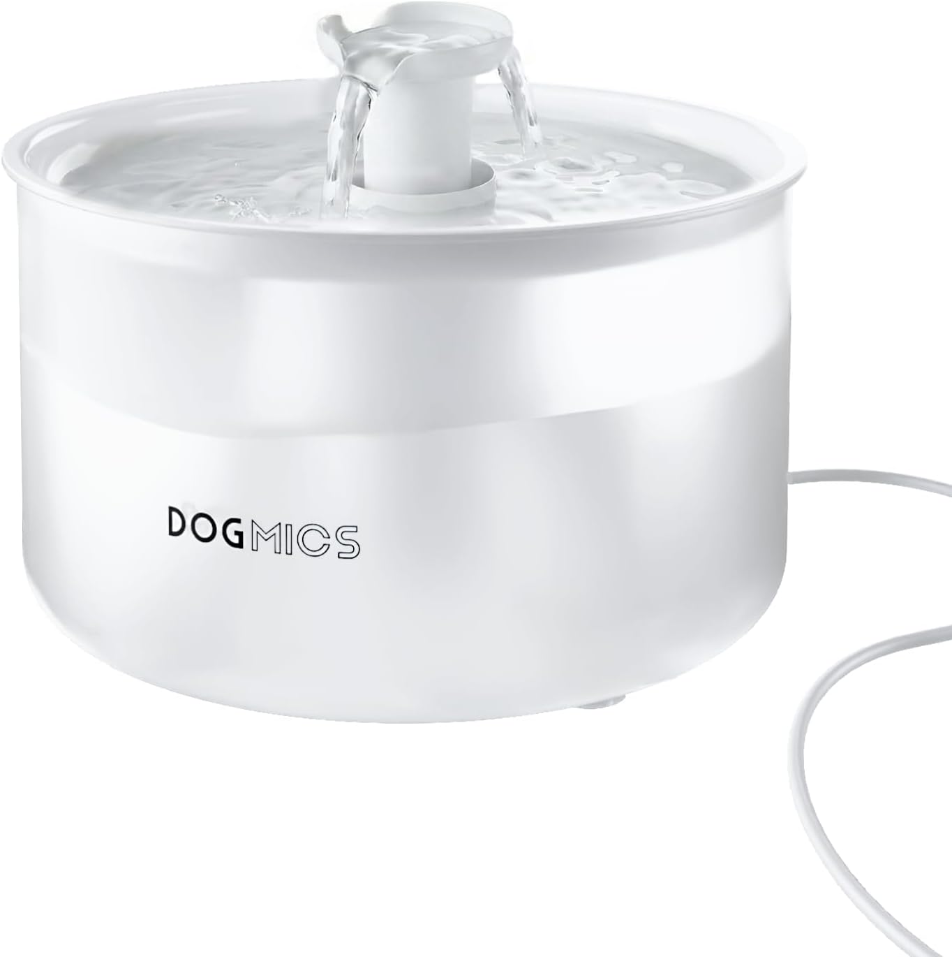3.8L/129OZ Pet Fountain, Automatic Cat Water Fountain Dog Water Dispenser with Replacement Filters for Cats, Dogs, Multiple Pets