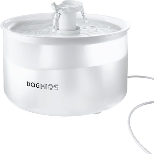 3.8L/129OZ Pet Fountain, Automatic Cat Water Fountain Dog Water Dispenser with Replacement Filters for Cats, Dogs, Multiple Pets