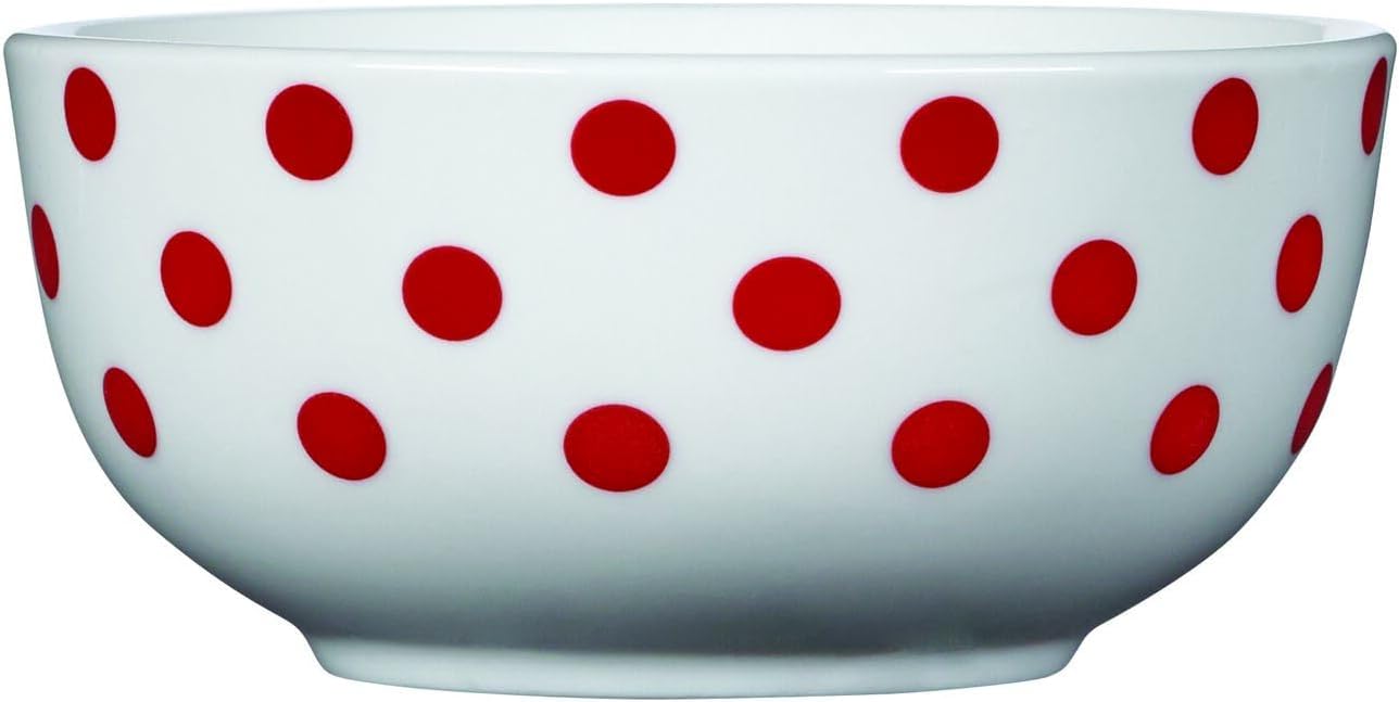 Pfaltzgraff Kenna Red 16-Piece Porcelain Dinnerware Set, Service for 4