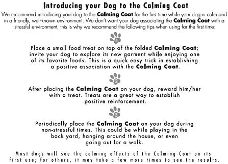 AKC - American Kennel Club Anti Anxiety and Stress Relief Calming Coat for Dogs, Essential for Thunderstorm season and 4th of July Fireworks- Pink, X-Small