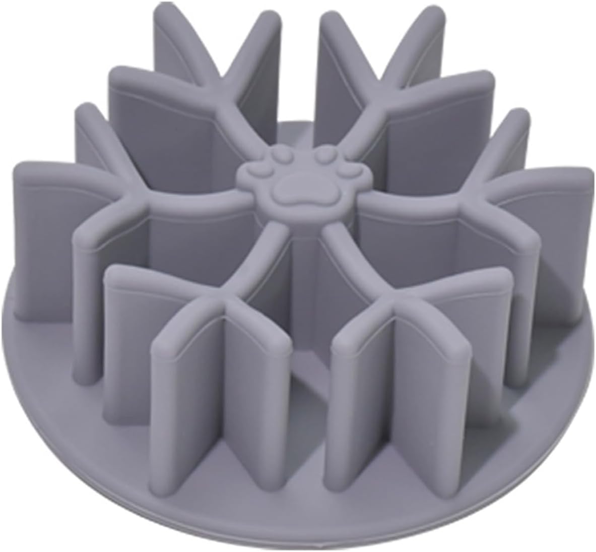 Smooth Flower Shape Pet Slow Feeding Bowl Anti-Choke Dog Multi-Specification Basins Food Feeder Bowls for Large Dogs Feeder Bowls Small Breeds
