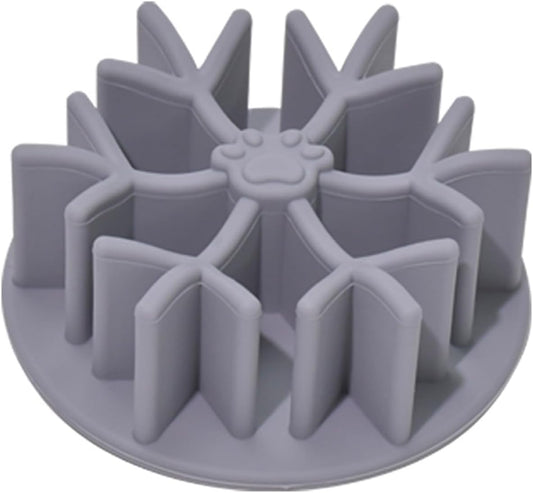 Smooth Flower Shape Pet Slow Feeding Bowl Anti-Choke Dog Multi-Specification Basins Food Feeder Bowls for Large Dogs Feeder Bowls Small Breeds