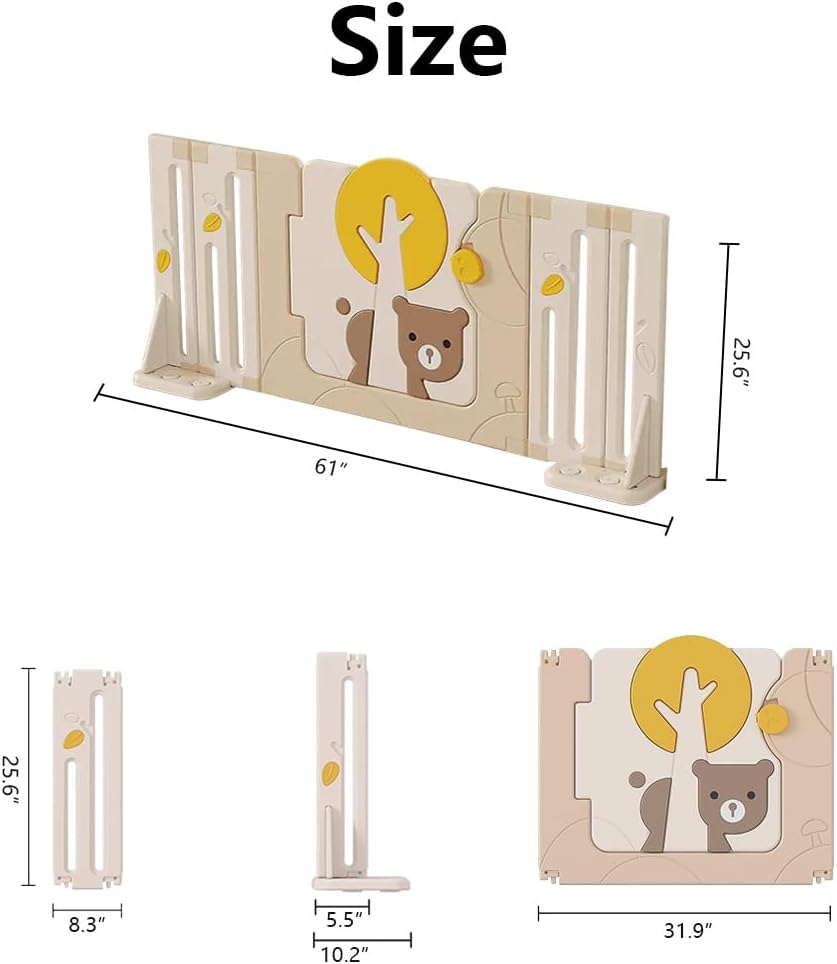 Baby Gate for Stairs Dog Door Pet Door for Stairs, porches and fireplaces Strong Suction Cup Reinforced can be Changed at Will and with Drawing Board（61“*25.6”）
