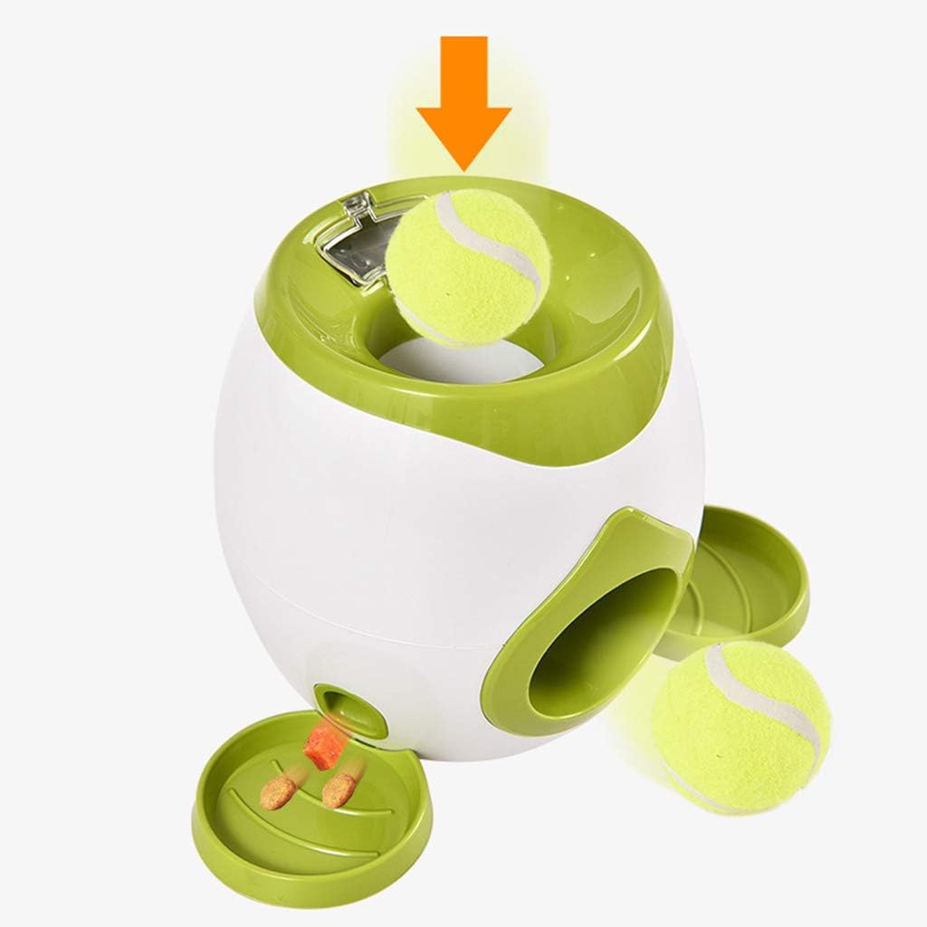 hejhncii Dog Slow Feeder Treat Dispenser Toy Interactive Puzzle Ball Toy for Indoor Outdoor Dogs with Removable Plates Spoon Toys