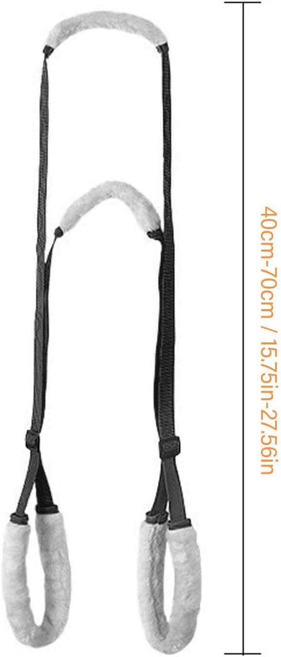 2Pcs Dog Mobility Aids for Walking, Pet Support Harness for Back Legs Disabled Injured Pets Adjustable Easy to Wear Hind Leg Sustain Tool