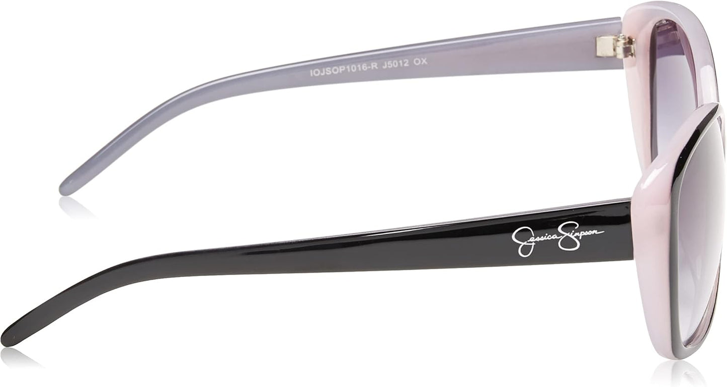Jessica Simpson Womens J5012 Retro Cat Eye Sunglasses With Uv400 Protection