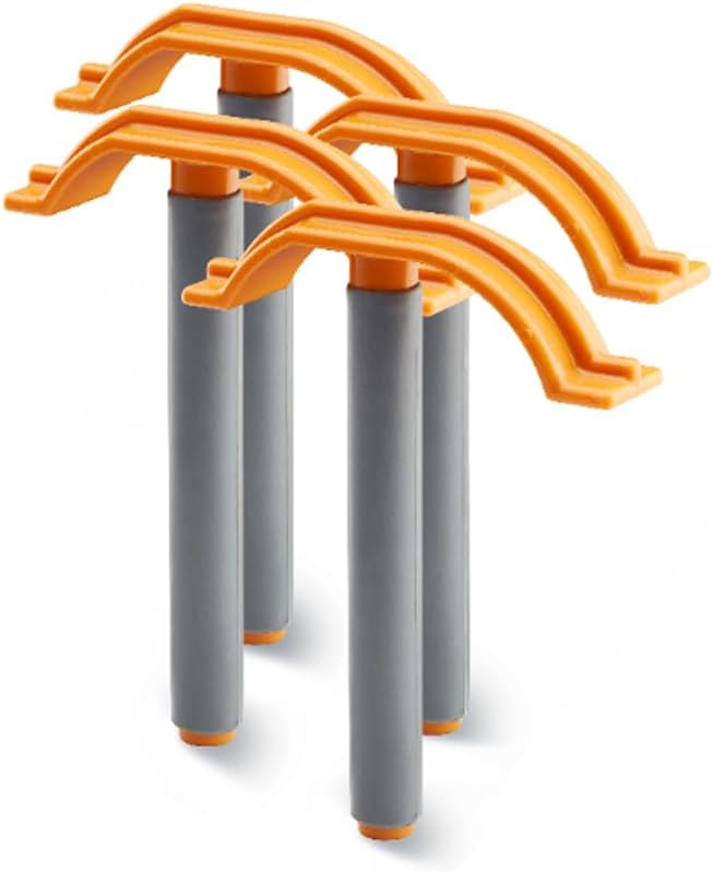 BORA Centipede CA0304 4-Piece Quick Clamps Set, Clamp Accessory for BORA Centipede Work Stands