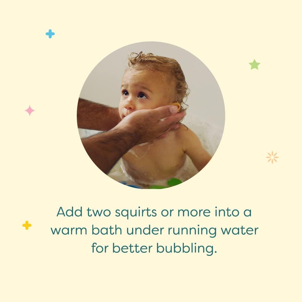 Babyganics Bubble Bath, Gently Cleanses, Fragrance Free, 20 Fl Oz, Packaging May Vary