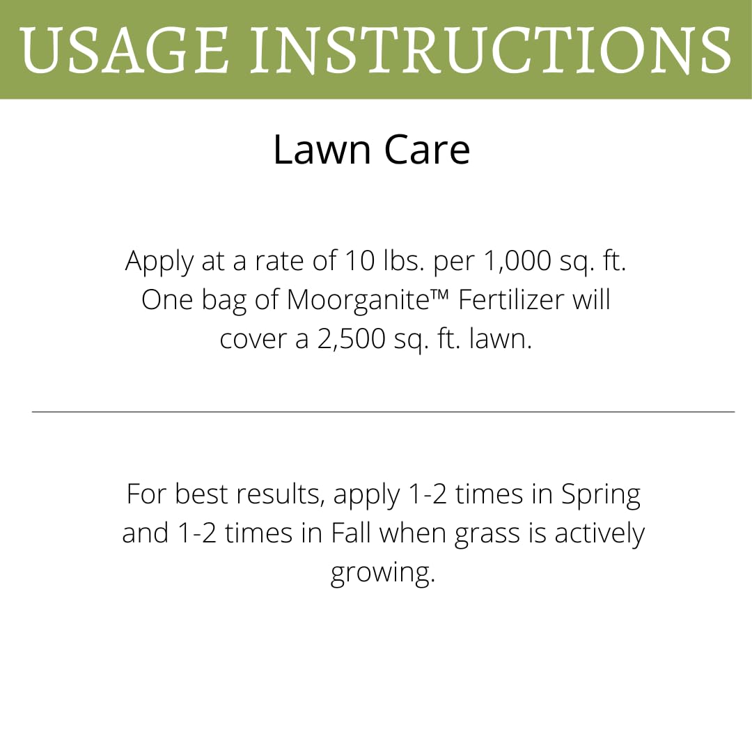 Earth Science Moorganite— 5 lb—All Purpose Lawn and Garden Care – Multi-Purpose, Slow Release Lawn Care– Amazon Exclusive Size