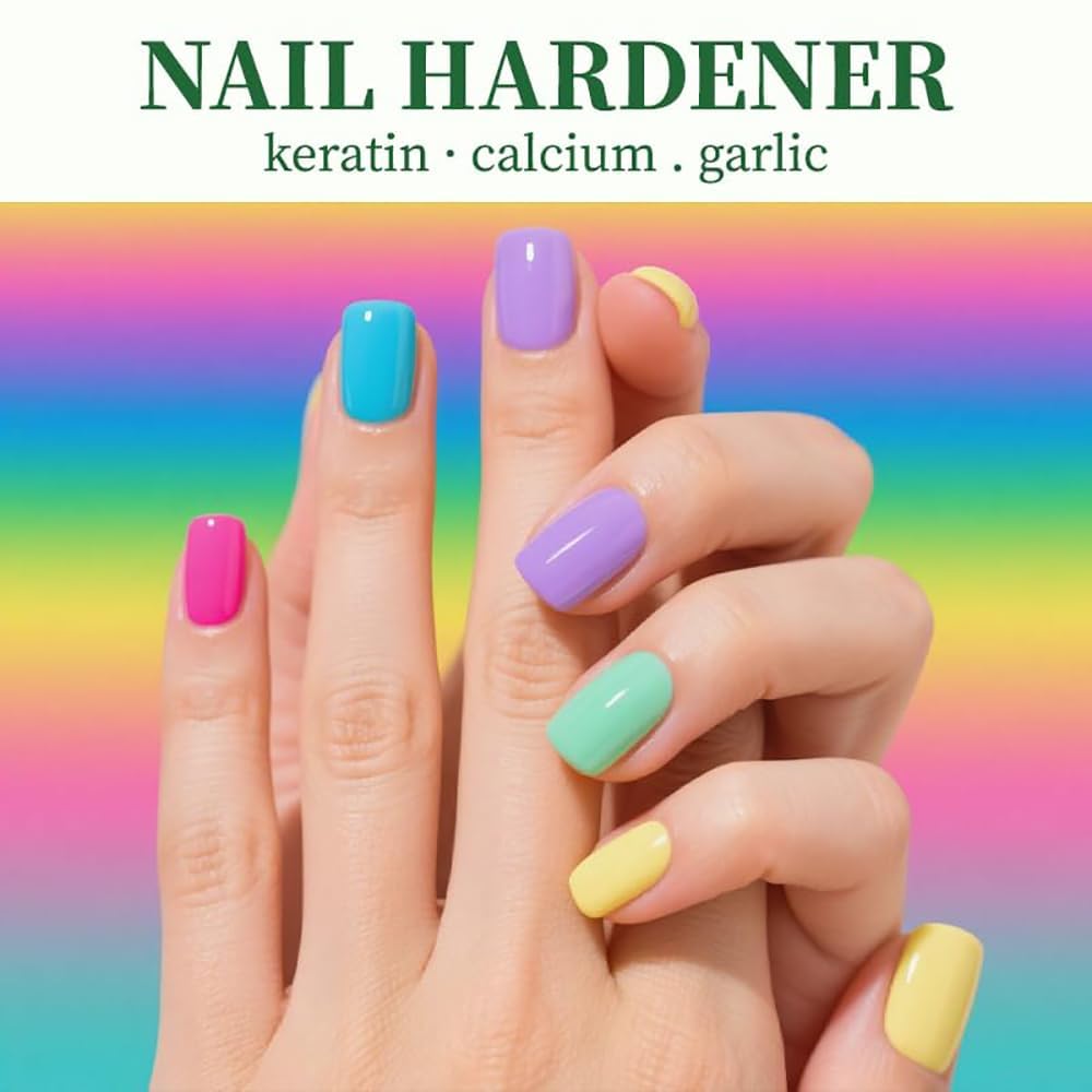 beambalm nail hardener - Hyaluronic Acid Gentle & Effective Natural Nail Repair Solution, Repairs Cracked Cuticles, Anti-fracture natural luster, Nail hardener Calcium, Fast Absorbing