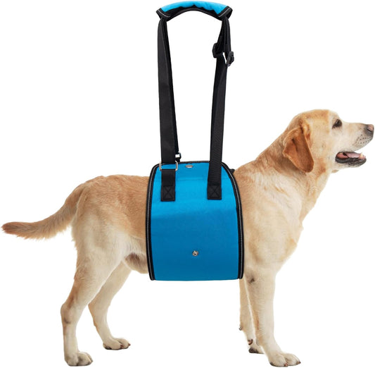 Dog Lift Harness Dog Sling for Large Dogs, Portable Dog Carrier Sling for Back Legs, Ajustable Hip Support Harness for Weak Rear Leg, Assist Senior Disabled Joint Injuried and After ACL