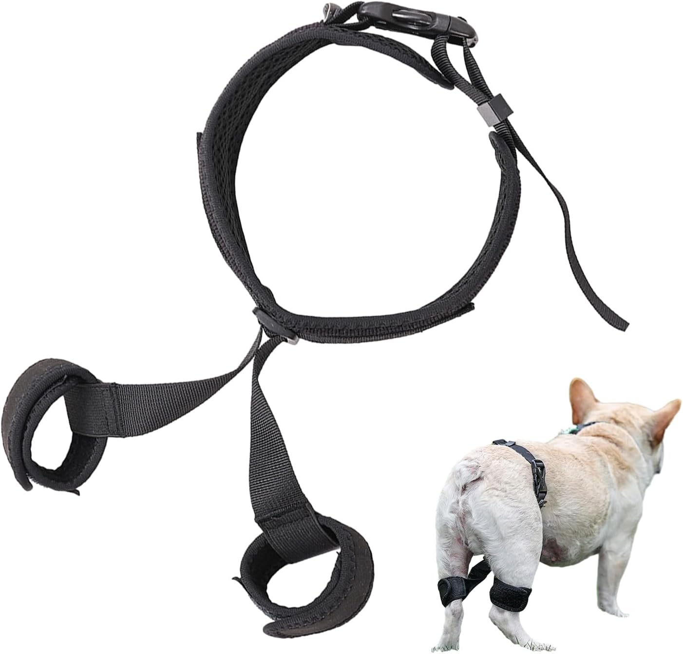 Hip Support for Dogs - Pet Correction Aid, Breathable Hip Belt Lift Brace, Auxiliary Dog Harness, Walking Travel Outgoing Assistance, Home Mobility Support, Comfortable Ergonomic Dog Recovery Gear