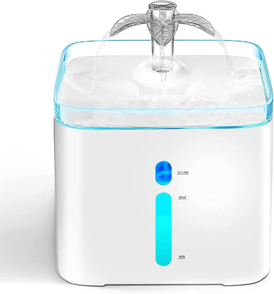 Fountain Cat Dog Water Fountain, 2.5L Pet Drinking Fountain for Cats Dogs, Automatic Fountain Dispenser Pet Water Dispenser (Color : 2.5L Fountain)
